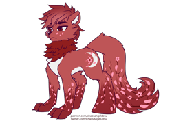 Size: 4961x3508 | Tagged: safe, artist:chaosangeldesu, oc, oc only, oc:akura, wolf, wolf pony, blossomwolf, branches, cheek fluff, cherry blossoms, claws, crescent moon, ear fluff, father, flower, flower blossom, fluffy tail, freckles, gradient hooves, gradient legs, gradient mane, leg fluff, long tail, male, moon, neck fluff, parent:oc:akura, paws, petals, simple background, solo, stoic, tail, transparent background, two toned tail, white belly