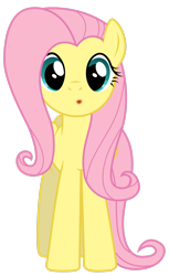 Size: 1914x3132 | Tagged: safe, artist:yanoda, fluttershy, pegasus, pony, a bird in the hoof, .svg available, female, mare, simple background, solo, transparent background, vector