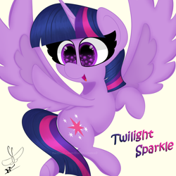 Size: 2000x2000 | Tagged: safe, artist:daftramms, twilight sparkle, alicorn, pony, g4, cute, high res, simple background, solo, twilight sparkle (alicorn)