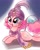 Size: 1634x2048 | Tagged: safe, artist:namaenonaipony, pinkie pie, earth pony, pony, g4, clothes, crystal ball, eye clipping through hair, female, gypsy pie, hat, madame pinkie, mare, scarf, solo, turban