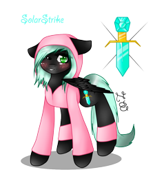 Size: 904x1003 | Tagged: safe, artist:kat-the-true-kitkat, oc, oc only, pegasus, pony, blushing, clothes, female, hoodie, mare, pegasus oc, simple background, solo, transparent background, wings
