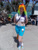 Size: 2121x2828 | Tagged: safe, artist:arp-photography, rainbow dash, human, g4, anime expo, anime expo 2014, clothes, cosplay, costume, high res, irl, irl human, multicolored hair, photo, rainbow hair