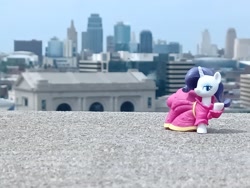 Size: 2785x2089 | Tagged: safe, rarity, pony, unicorn, g4, city, cityscape, high res, irl, photo, ponies around the world