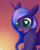 Size: 1778x2247 | Tagged: safe, artist:dusthiel, princess luna, alicorn, pony, g4, atg 2022, heart, heart eyes, newbie artist training grounds, solo, wingding eyes