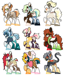 Size: 1280x1484 | Tagged: safe, artist:moonert, oc, oc only, earth pony, pony, unicorn, base used, earth pony oc, hat, hoof polish, horn, male, simple background, stallion, transparent background, unicorn oc, witch hat