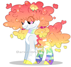 Size: 5000x4728 | Tagged: safe, artist:darkjillmlp123, oc, oc:rainbow cloud, earth pony, pony, absurd resolution, female, mare, simple background, solo, transparent background