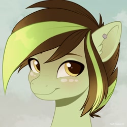 Size: 3000x3000 | Tagged: safe, artist:nettlemoth, oc, oc only, oc:akane, pony, bust, high res, portrait, solo