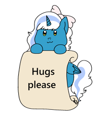 Size: 1118x1290 | Tagged: safe, artist:adoptishop, oc, oc only, oc:fleurbelle, alicorn, pony, :3, adorabelle, alicorn oc, bow, chibi, cute, female, hair bow, horn, hug request, mare, ocbetes, scroll, simple background, solo, transparent background, wings, writing