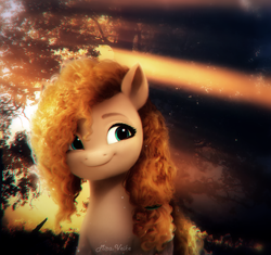 Size: 2450x2300 | Tagged: source needed, useless source url, safe, artist:mira.veike, edit, edited screencap, screencap, pear butter, oc, earth pony, pony, g4, g5, my little pony: a new generation, chromatic aberration, cute, female, g4 to g5, g5 movie accurate, generation leap, high res, pearabetes, recolor, solo