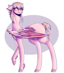 Size: 1939x2210 | Tagged: safe, artist:kat-the-true-kitkat, oc, oc only, pegasus, pony, colored hooves, female, looking back, mare, pegasus oc, simple background, solo, transparent background, wings