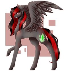 Size: 2005x2227 | Tagged: safe, artist:kat-the-true-kitkat, oc, oc only, oc:burning shadow, pegasus, pony, high res, pegasus oc, raised hoof, simple background, solo, transparent background, wings