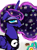 Size: 5000x6670 | Tagged: safe, artist:ja0822ck, princess celestia, princess luna, alicorn, pony, g4, cake, ethereal mane, female, food, lidded eyes, magic, mare, peytral, plate, smiling, starry mane, stars, sun, telekinesis, tired