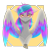 Size: 750x750 | Tagged: safe, artist:kat-the-true-kitkat, oc, oc only, pegasus, pony, blushing, bust, colored hooves, colored wings, female, floppy ears, mare, multicolored wings, pegasus oc, simple background, solo, spread wings, transparent background, wings