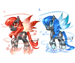 Size: 3000x2500 | Tagged: safe, artist:aquagalaxy, oc, oc only, pegasus, pony, adoptable, butterfly wings, high res, simple background, white background, wings