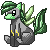 Size: 50x50 | Tagged: safe, artist:aquagalaxy, oc, oc only, pegasus, pony, clothes, flight suit, goggles, icon, pixel art, simple background, sitting, solo, transparent background