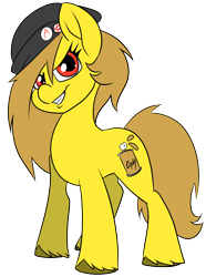 Size: 2232x3000 | Tagged: safe, artist:brainiac, oc, oc only, pony, hat, high res, requested art, simple background, solo, transparent background