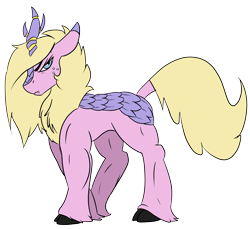 Size: 3152x2888 | Tagged: safe, artist:brainiac, oc, oc only, oc:perri, kirin, fangs, freckles, high res, kirin oc, muscles, requested art, simple background, solo, transparent background