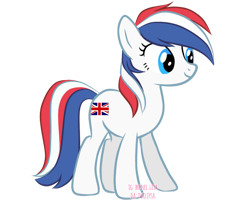 Size: 1068x868 | Tagged: safe, artist:twiliysa, oc, oc only, oc:britannia (uk ponycon), pony, nation ponies, ponified, simple background, solo, transparent background, united kingdom