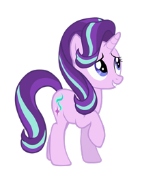 Size: 2335x2568 | Tagged: safe, artist:lyra-stars, starlight glimmer, pony, unicorn, g4, the crystalling, cute, female, glimmerbetes, high res, mare, raised hoof, simple background, solo, transparent background, vector