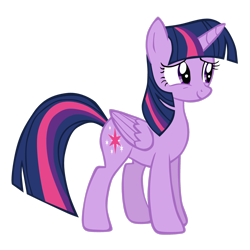 Size: 2450x2448 | Tagged: safe, artist:lyra-stars, twilight sparkle, alicorn, pony, g4, the crystalling, cute, female, high res, mare, simple background, solo, transparent background, twiabetes, twilight sparkle (alicorn), vector