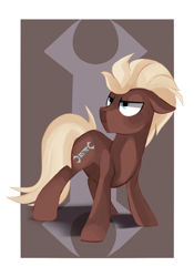 Size: 612x872 | Tagged: safe, artist:pepooni, oc, oc only, earth pony, pony, solo