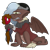 Size: 2200x2200 | Tagged: safe, artist:grandfinaleart, oc, oc only, oc:mahogany teakwood, oc:rusty nail, dragon, pegasus, pony, fallout equestria, armor, beanie, beanie hat, brown eyes, brown hair, brown mane, clothes, crying, digital art, dragon oc, dragon wings, dragoness, duo, duo male and female, facial hair, fangs, female, folded wings, goatee, green eyes, hat, high res, horns, jacket, male, nervous, nervous sweat, non-pony oc, pegasus oc, red fur, simple background, sitting, size difference, spread wings, stallion, sweat, teary eyes, transparent background, unshorn fetlocks, wings