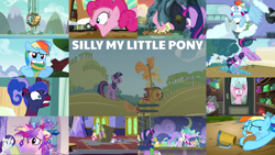 Size: 1978x1113 | Tagged: safe, edit, edited screencap, editor:quoterific, screencap, applejack, fluttershy, gallus, harry, ocellus, pinkie pie, princess cadance, princess celestia, princess luna, rainbow dash, rarity, sandbar, silverstream, smolder, spike, starlight glimmer, tank, twilight sparkle, twilight velvet, yona, alicorn, bear, dragon, earth pony, griffon, hippogriff, pegasus, pony, tortoise, unicorn, a health of information, applebuck season, between dark and dawn, every little thing she does, games ponies play, horse play, lesson zero, non-compete clause, party pooped, season 1, season 2, season 3, season 5, season 6, season 7, season 8, season 9, tanks for the memories, the gift of the maud pie, the mysterious mare do well, the super speedy cider squeezy 6000, spoiler:s08, spoiler:s09, apple, applejack's hat, bench, bipedal, cider mug, cowboy hat, crown, crying, dragoness, eyes closed, female, floppy ears, flying, food, gritted teeth, hat, jewelry, male, mane seven, mane six, mare, messy mane, mug, one eye closed, open mouth, open smile, ponytail, puddle, rainbow dash is best facemaker, regalia, silly, silly pony, smiling, spread wings, stallion, star swirl the bearded costume, student six, sweat, teeth, text, title drop, twilight sparkle (alicorn), twilight's castle, unicorn twilight, wagon, wall of tags, who's a silly pony, wings