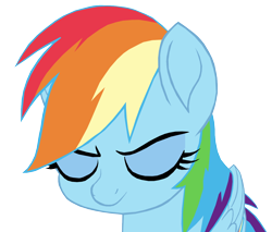 Size: 1280x1088 | Tagged: safe, artist:benpictures1, rainbow dash, pegasus, pony, g4, my little pony: the movie, cute, dashabetes, eyes closed, female, inkscape, mare, simple background, solo, transparent background, vector, we got this together