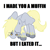 Size: 640x640 | Tagged: safe, artist:bloopiehp, derpy hooves, pegasus, pony, g4, but i eated it, eyelashes, female, impact font, redraw, sad, simple background, solo, spread wings, unshorn fetlocks, white background, wings