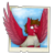 Size: 2300x2300 | Tagged: safe, artist:molars, oc, oc only, oc:grand finale, earth pony, pegasus, pony, chest fluff, chin fluff, facial hair, goatee, high res, polaroid, raised eyebrow, shading, simple background, sky, smug, spread wings, transparent background, wings