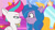 Size: 3410x1920 | Tagged: safe, screencap, izzy moonbow, zipp storm, pegasus, pony, unicorn, g5, my little pony: tell your tale, zipp's yes day, spoiler:g5, spoiler:my little pony: tell your tale, spoiler:tyts01e22, duo, duo female, female, frown, high res, looking at each other, looking at someone, mare, unamused, youtube link, zipp storm is not amused