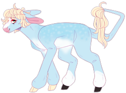 Size: 2607x1926 | Tagged: safe, artist:sleepy-nova, oc, oc:doodle, earth pony, pony, ambiguous gender, simple background, solo, transparent background