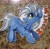 Size: 2846x2815 | Tagged: safe, artist:annuthecatgirl, oc, oc only, oc:zoomy boi, pegasus, pony, badge, high res, solo, traditional art