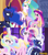 Size: 960x1080 | Tagged: safe, artist:enrique zx, artist:mlpchannelire02, artist:orin331, derpibooru exclusive, edit, edited edit, edited screencap, editor:enrique zx, screencap, princess cadance, princess celestia, princess luna, alicorn, pony, dancerverse, g4, my little pony: friendship is magic, season 4, twilight's kingdom, alicorn triarchy, alternate design, alternate hairstyle, alternate universe, character swap, colored wings, comparison, crown, discovery family, discovery family logo, ethereal mane, ethereal tail, fake screencap, female, folded wings, galaxy mane, galaxy tail, horn, jewelry, logo, mare, multicolored hair, multicolored mane, multicolored tail, multicolored wings, older, older princess cadance, regalia, royal sisters, siblings, sisters, tail, trio, trio female, ultimate cadance, white-haired luna, wings