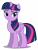 Size: 6000x8000 | Tagged: safe, artist:cencerberon, twilight sparkle, alicorn, pony, g4, the mysterious mare do well, .svg available, absurd resolution, female, mare, not bad, pouting, simple background, solo, transparent background, twilight sparkle (alicorn), vector, wings