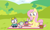 Size: 2148x1299 | Tagged: safe, artist:sundzy, fluttershy, human, pegasus, g4, butters, duo, male, picnic, south park