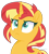 Size: 1280x1426 | Tagged: safe, artist:pastelspringsfim, sunset shimmer, pony, unicorn, g4, base used, confused, female, mare, movie accurate, simple background, solo, transparent background