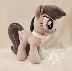 Size: 2772x2712 | Tagged: safe, artist:fire-topaz, octavia melody, earth pony, pony, g4, high res, irl, photo, plushie, solo