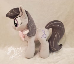 Size: 3000x2604 | Tagged: safe, artist:fire-topaz, octavia melody, earth pony, pony, g4, high res, irl, photo, plushie, solo