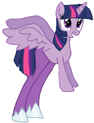 Size: 405x527 | Tagged: safe, artist:qjosh, opaline arcana, twilight sparkle, alicorn, pony, g5, my little pony: make your mark, spoiler:g5, pony to pony, simple background, transformation, transformation sequence, twilight sparkle (alicorn), white background