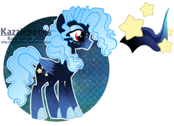 Size: 1024x747 | Tagged: safe, artist:kazziepones, oc, oc only, oc:starry nights, pegasus, pony, colored wings, female, mare, simple background, solo, transparent background, two toned wings, wings