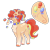 Size: 1920x1920 | Tagged: safe, artist:mintyo0s, pinkie pie, earth pony, pony, g4, bowtie, chest fluff, colored hooves, female, mare, redesign, simple background, smiling, solo, story included, transparent background