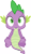 Size: 3000x5130 | Tagged: safe, artist:cloudy glow, spike, dragon, father knows beast, g4, my little pony: friendship is magic, .ai available, male, simple background, solo, transparent background, vector