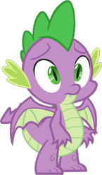 Size: 471x811 | Tagged: safe, edit, edited screencap, editor:pascalmulokozi2, screencap, spike, dragon, g4, molt down, my little pony: friendship is magic, background removed, male, simple background, solo, transparent background, winged spike, wings