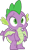 Size: 471x811 | Tagged: safe, edit, edited screencap, editor:pascalmulokozi2, screencap, spike, dragon, g4, molt down, my little pony: friendship is magic, background removed, male, simple background, solo, transparent background, winged spike, wings