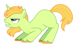 Size: 1280x780 | Tagged: safe, artist:princess-kitsune-tsu, oc, oc only, unnamed oc, pony, unicorn, adult blank flank, base used, blank flank, freckles, frown, gritted teeth, magical gay spawn, male, offspring, parent:big macintosh, parent:prince blueblood, parents:bluemac, simple background, solo, stallion, teeth, transparent background, unshorn fetlocks