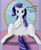 Size: 1280x1551 | Tagged: safe, artist:frezezyk, rarity, earth pony, pony, g4, dock, featureless crotch, female, looking at you, mare, missing horn, race swap, smiling, solo, spread legs, spreading, tail, чулки