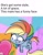 Size: 500x637 | Tagged: safe, edit, edited screencap, editor:professorventurer, screencap, applejack, pinkie pie, rainbow dash, earth pony, pegasus, pony, director spike's mockumentary, g4, g4.5, my little pony: pony life, dk rap, donkey kong (series), donkey kong 64, faic, meme