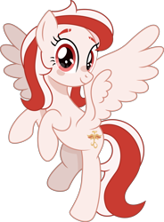 Size: 2963x4031 | Tagged: safe, artist:starcollider, oc, oc only, pegasus, pony, .svg available, female, independence day, indonesia, indonesian independence day, mare, nation ponies, ponified, simple background, solo, svg, transparent background, vector, wings