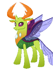 Size: 719x960 | Tagged: safe, artist:brightenight-heart, thorax, changedling, changeling, g4, animated, cardiophile, cardiophilia, fetish, heart, heart bulge, heart pounding, heartbeat, king thorax, male, simple background, solo, transparent background